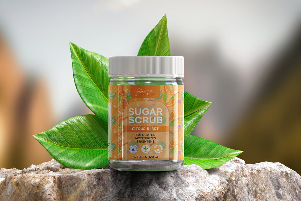 Vegan Sugar Scrub Balls | 12 Ct  | CITRUS BLAST